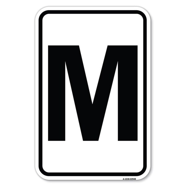 Safety Sign, 12 in Height, Aluminum, 18 in Length, 22940